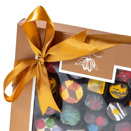 Praline de ciocolată cu figurine de sărbători 420 gr