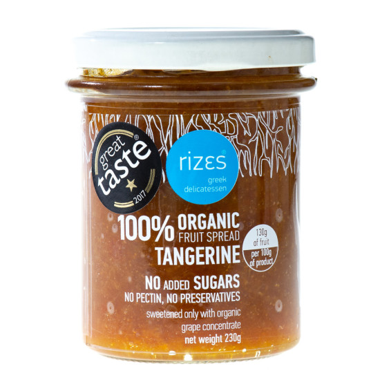 Gem de mandarine fără zahăr BIO 230 gr