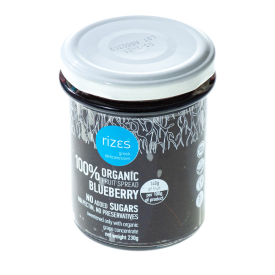 Gem de afine fără zahăr BIO 230 gr