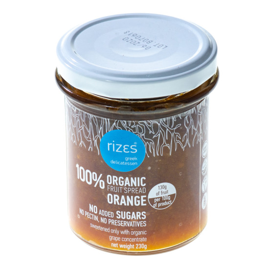 Gem de portocale fără zahăr BIO 230 gr