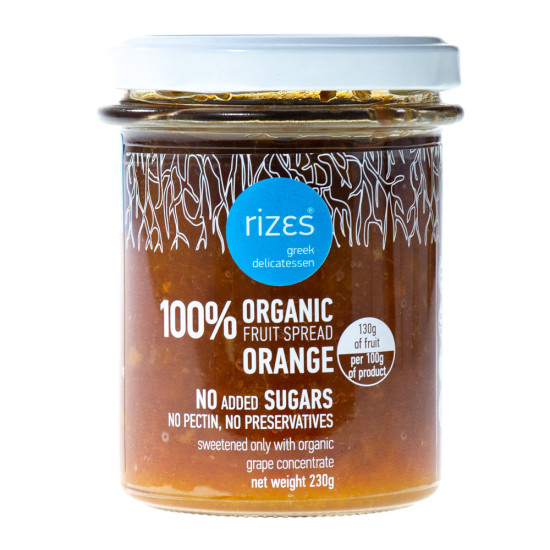 Gem de portocale fără zahăr BIO 230 gr