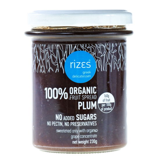 Gem de prune fără zahăr BIO 230 gr