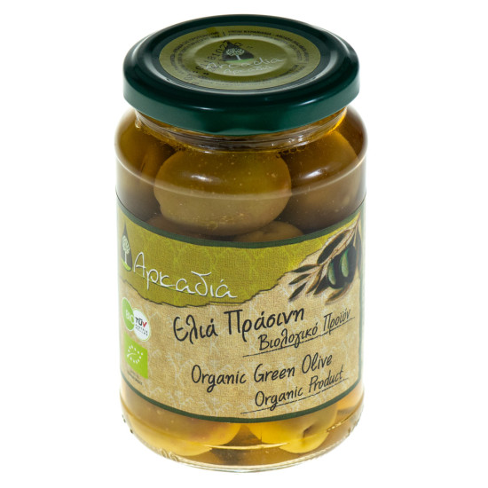 Măsline verzi la borcan BIO 215gr