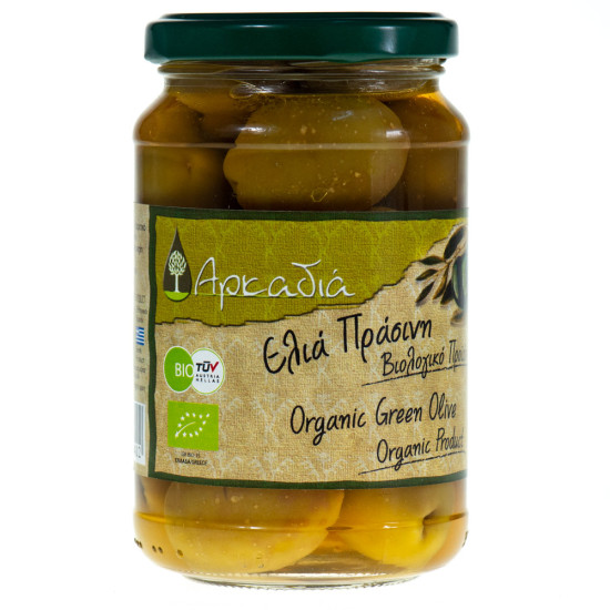 Măsline verzi la borcan BIO 215gr