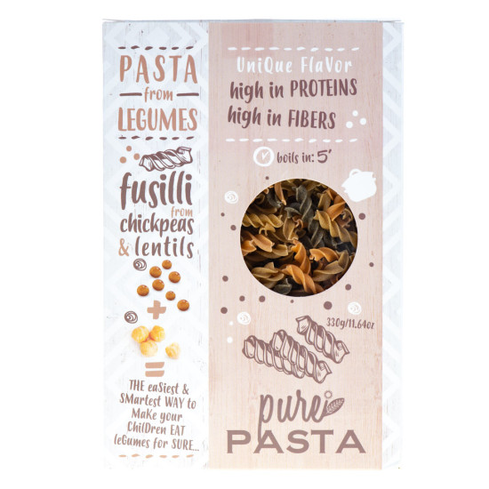 Fusilli din năut și linte 330g