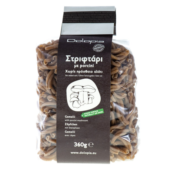 Gemelli cu ciuperci porcini 360g