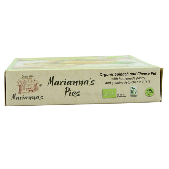 Plăcintă Bio spanac și feta 600gr