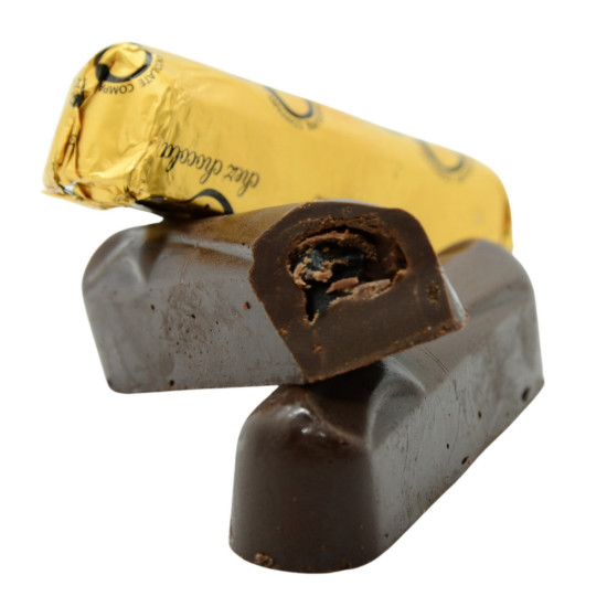 Ciocolată neagră cu cireșe amare 100gr